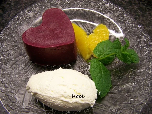 HERZ AUS EIS mit einem Hauch von Zi~Po~Va - Rezept