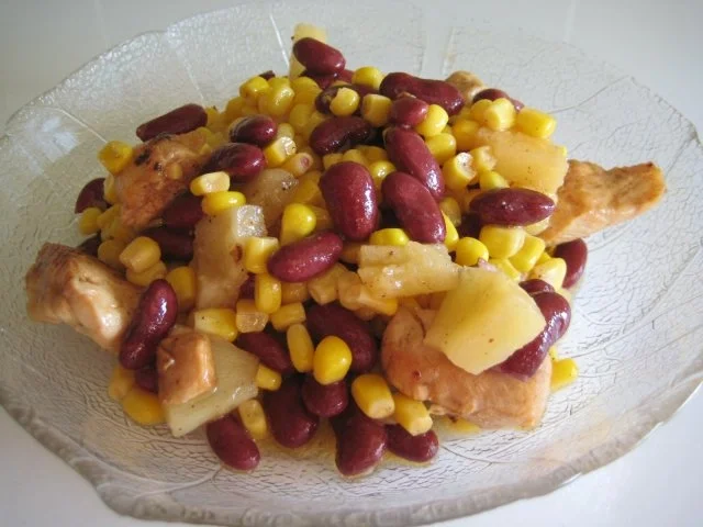 Maissalat Fruchtig - Rezept