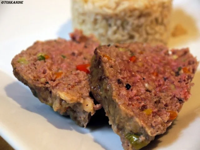 Hackbraten mit Paprika-Gemüse-Sauce - Rezept - Bild Nr. 14