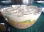 Schichtsalat - Rezept