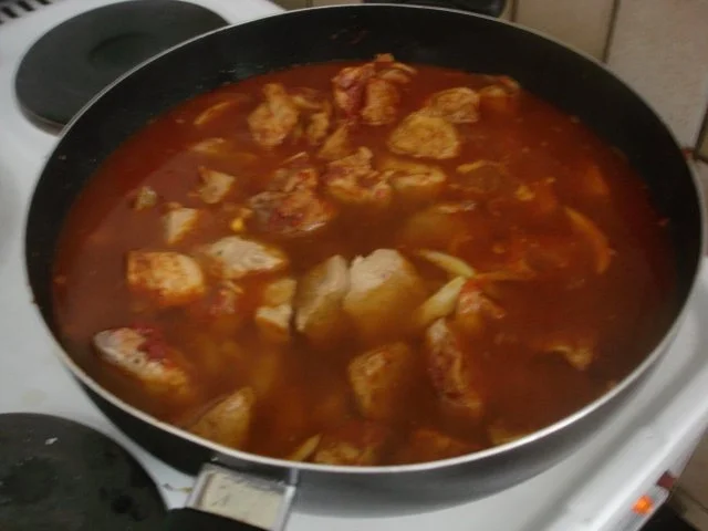 Paprika-Gulasch mit Sellerie-Kartoffelstampf - Rezept - Bild Nr. 9