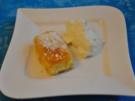 Dessert:Gries Schnitte mit Sahneschnee - Rezept