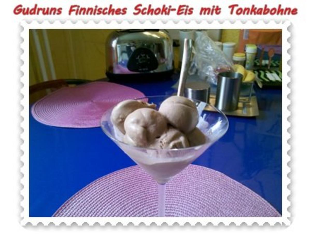 Eis: Finnisches Schokieis mit Tonkabohnen - Rezept
