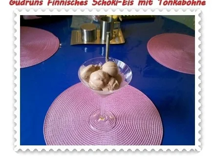 Rezept: Eis: Finnisches Schokieis mit Tonkabohnen Bild Nr. 6 Eis: Finnisches Schokieis mit Tonkabohnen - Rezept - Bild Nr. 6