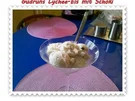 Eis: Lychee-Eis mit Schoki - Rezept