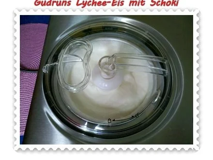 Eis: Lychee-Eis mit Schoki - Rezept - Bild Nr. 5