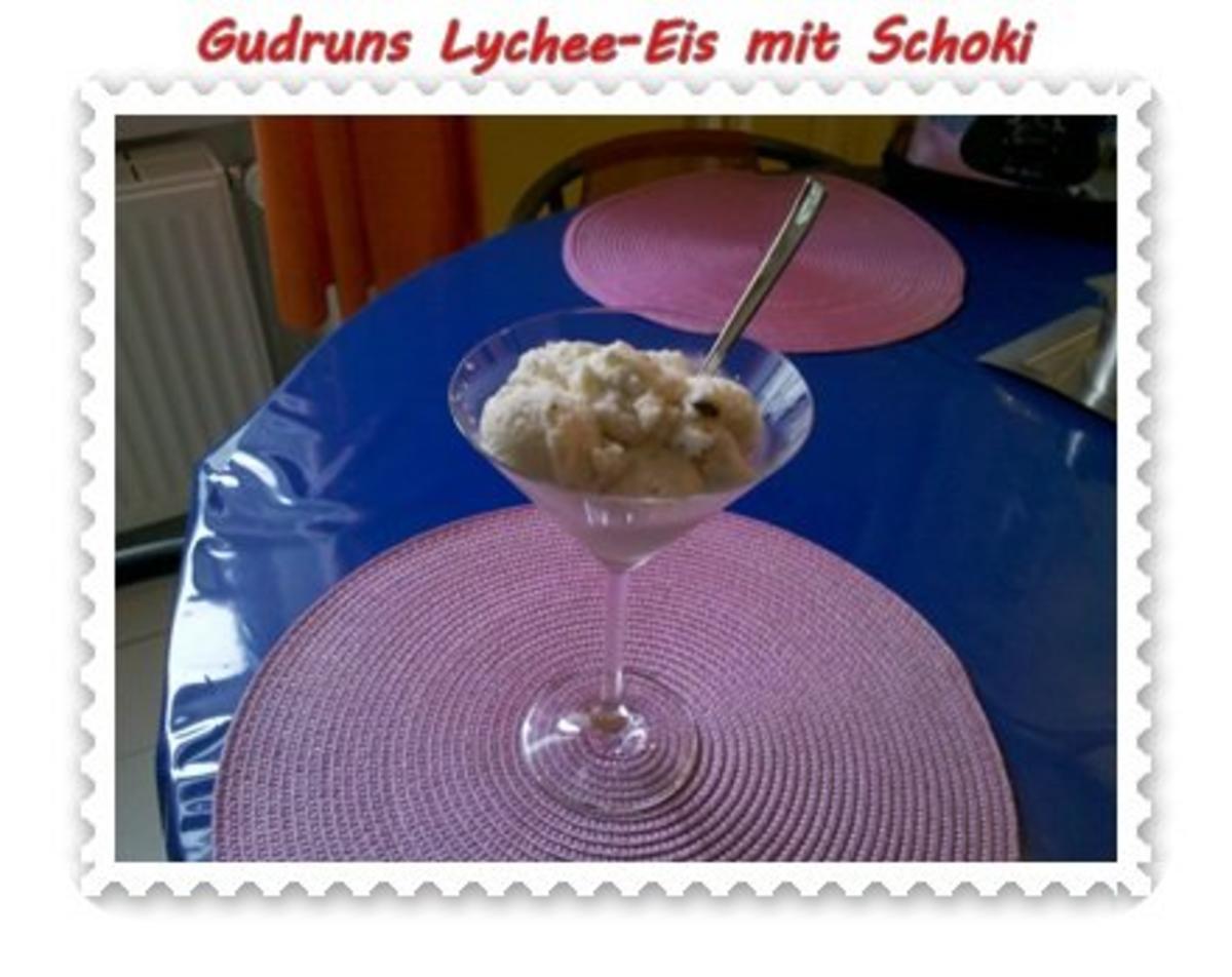 Eis: Lychee-Eis mit Schoki - Rezept - Bild Nr. 8