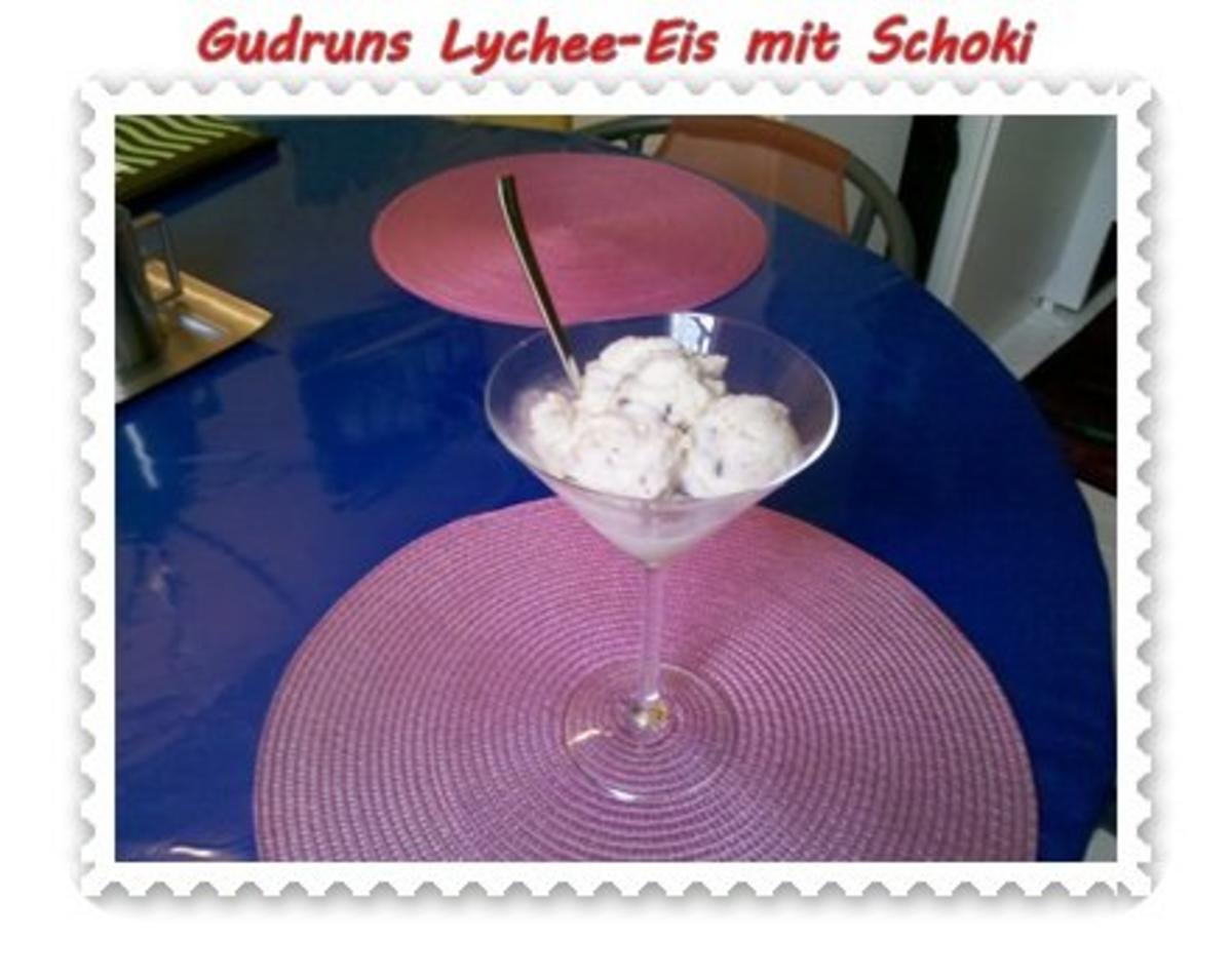 Eis: Lychee-Eis mit Schoki - Rezept - Bild Nr. 9