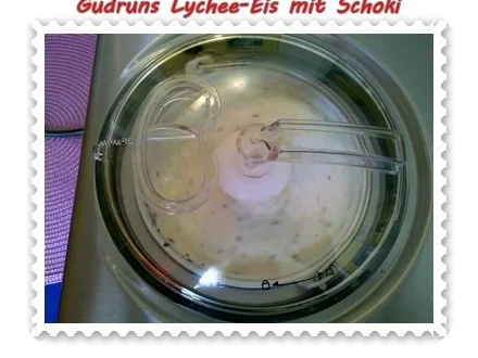 Eis: Lychee-Eis mit Schoki - Rezept - Bild Nr. 6