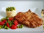 ♣ Schweinekotelett mit Kokosraspel-Panade ♣ - Rezept