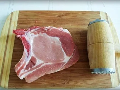 Rezept: ♣ Schweinekotelett mit Kokosraspel-Panade ♣ Bild Nr. 5 ♣ Schweinekotelett mit Kokosraspel-Panade ♣ - Rezept - Bild Nr. 5