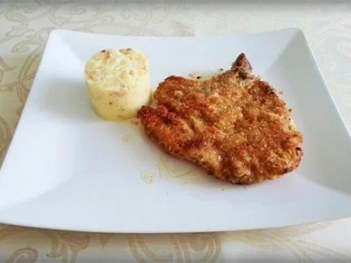 Rezept: ♣ Schweinekotelett mit Kokosraspel-Panade ♣ Bild Nr. 18 ♣ Schweinekotelett mit Kokosraspel-Panade ♣ - Rezept - Bild Nr. 18