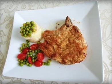 Rezept: ♣ Schweinekotelett mit Kokosraspel-Panade ♣ Bild Nr. 21 ♣ Schweinekotelett mit Kokosraspel-Panade ♣ - Rezept - Bild Nr. 21