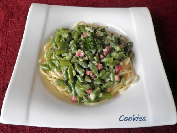 Bohnen & Spaghetti - Rezept - Bild Nr. 2