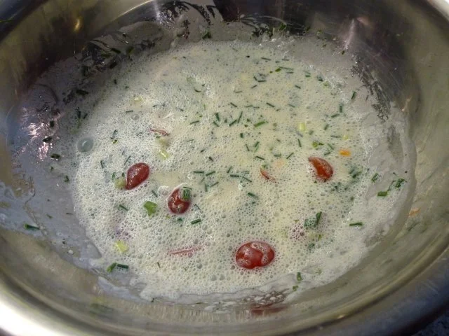 Marinierte Schweinfilet-Bacon-Spieße mit Gartensalat - Rezept - Bild Nr. 2