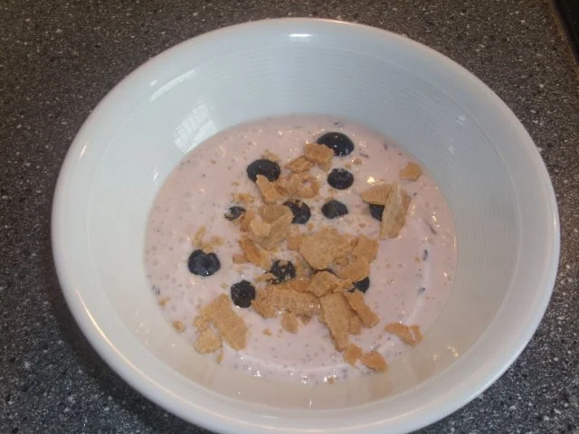 Rezept: Heidelbeer-Dessert Heidelbeer-Dessert - Rezept