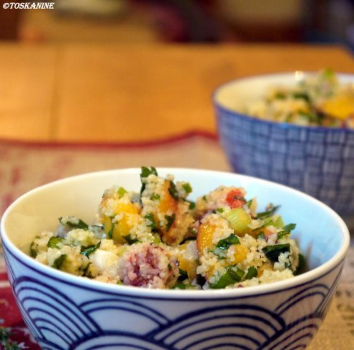 Bilder für Pfirsich-Bulgur-Salat - Rezept