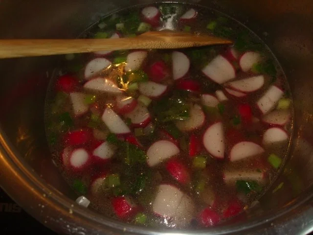 Rezept: Radieschensuppe Bild Nr. 4 Radieschensuppe - Rezept - Bild Nr. 4