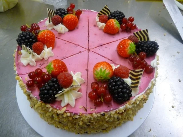 Rezept: Gemischte Beerentorte Gemischte Beerentorte - Rezept