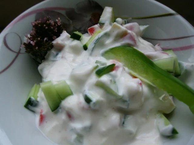 Sommerlicher Paprika - Joghurt Quark - Rezept - Bild Nr. 8
