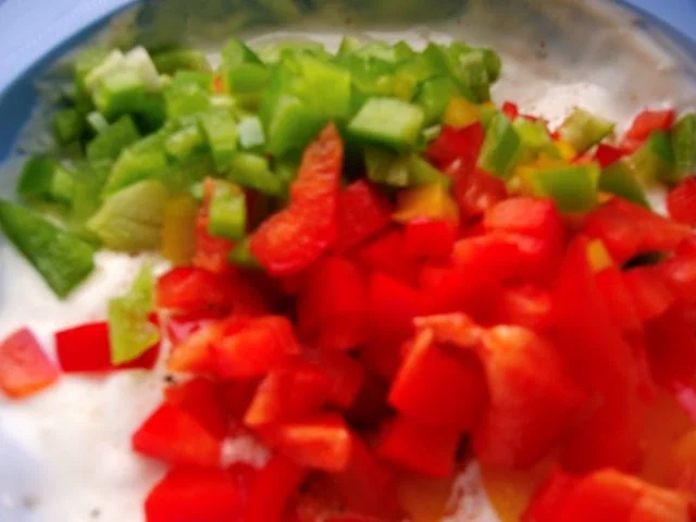 Sommerlicher Paprika - Joghurt Quark - Rezept - Bild Nr. 7