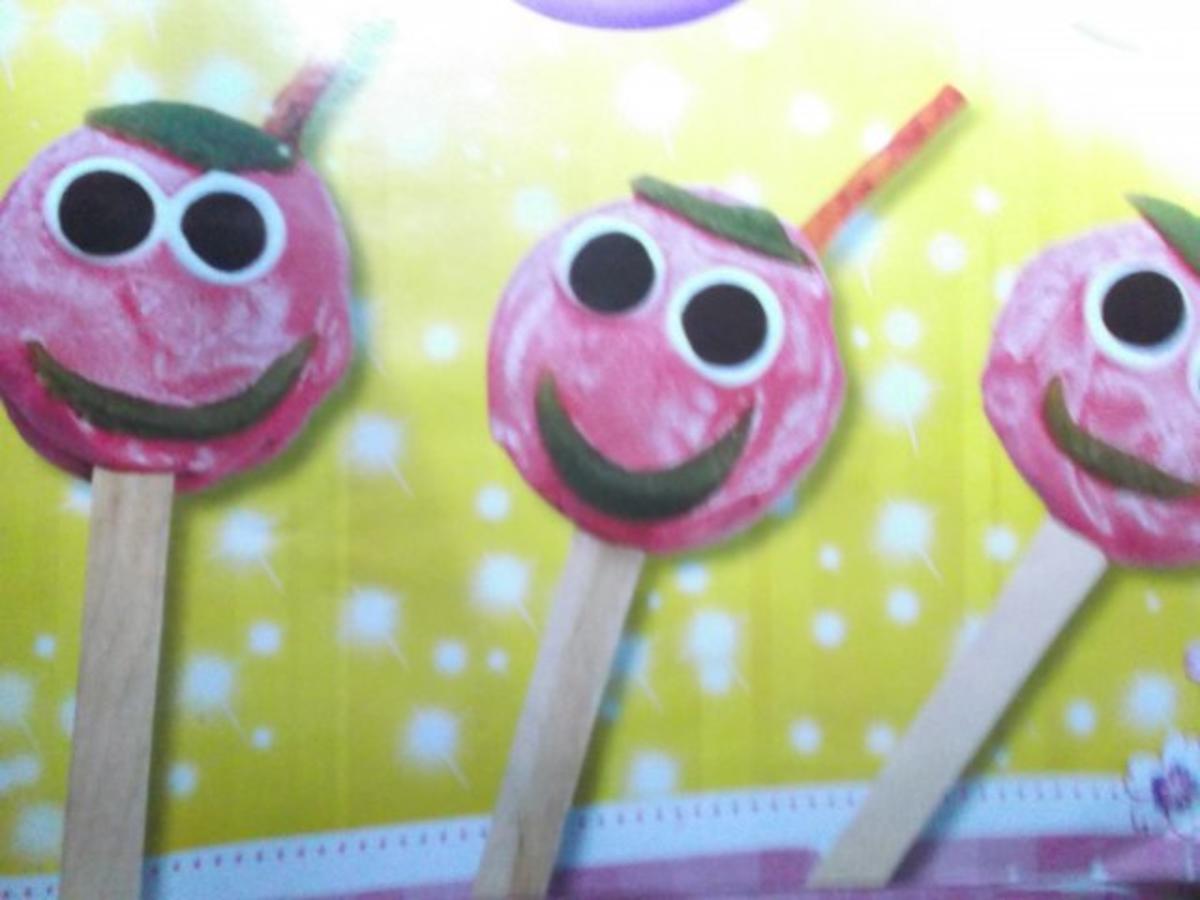 Bilder für Filly - Freche Kirsch-Lollies - Rezept