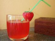 Erdbeersaft - Rezept
