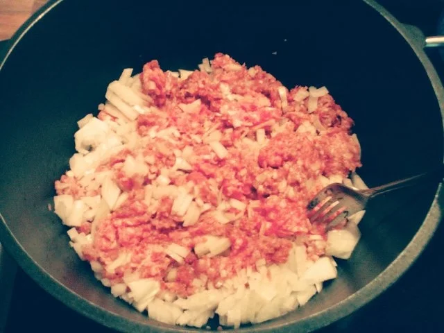 "Hackfleisch mit grünen Bohnen" - Rezept - Bild Nr. 3