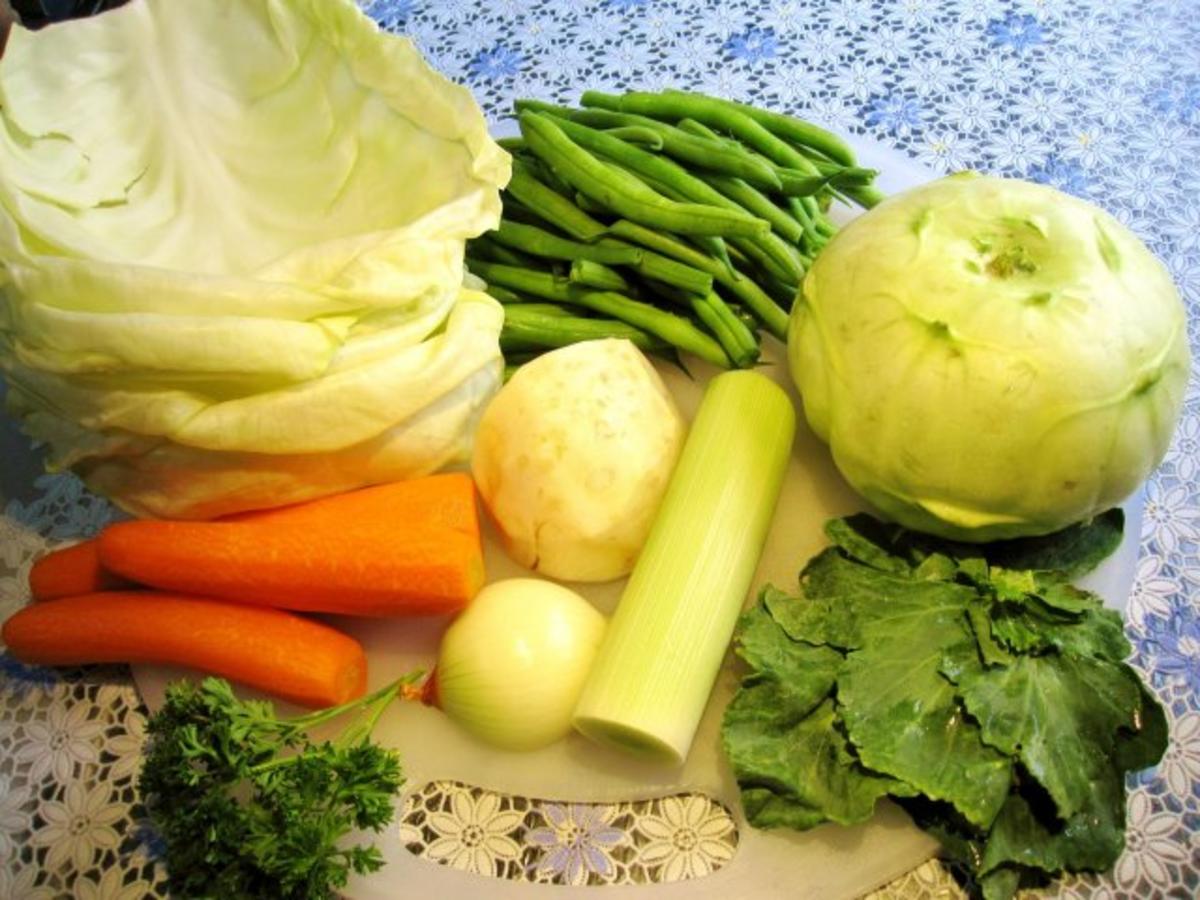 Rindfleischsuppe mit Gemüse ... - Rezept - Bild Nr. 4