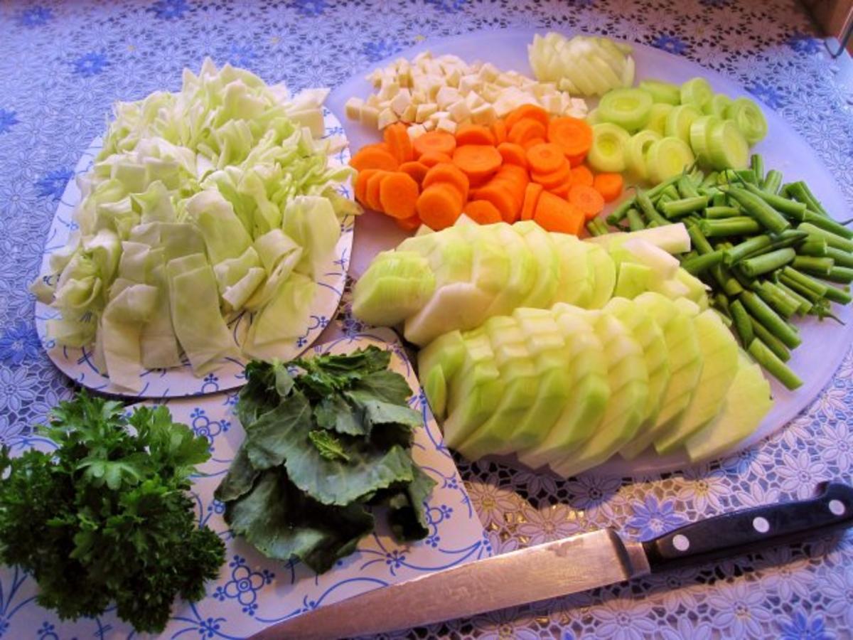 Rindfleischsuppe mit Gemüse ... - Rezept - Bild Nr. 5