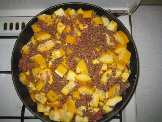 Zucchini-Hackfleisch-Pfanne - Rezept - Bild Nr. 4