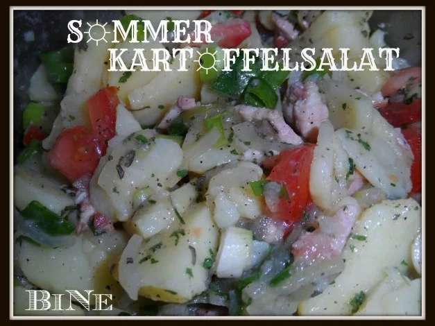 BiNe` S S☼MMER - KARTOFFELSALAT - Rezept