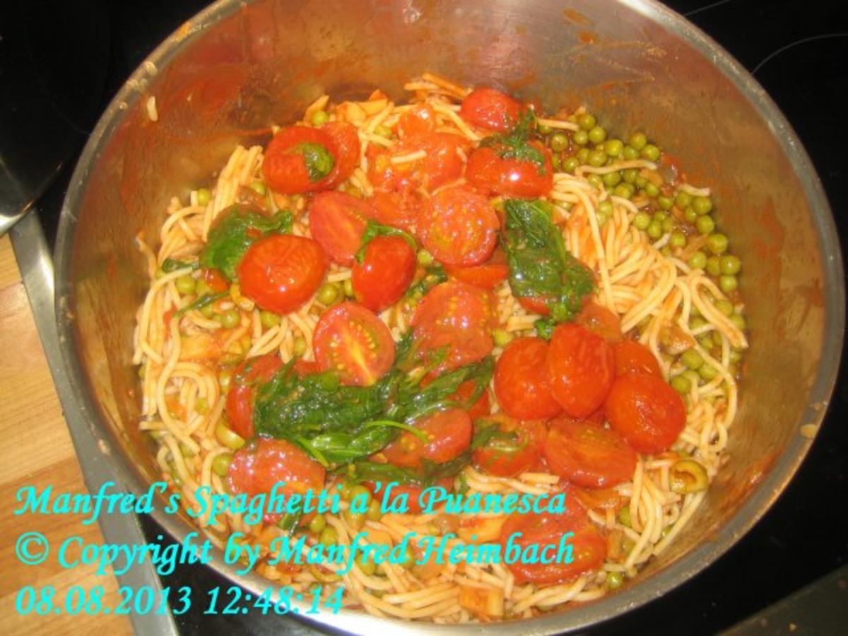 Nudeln – Manfred’s Spaghetti a’la Puttanesca - Rezept - Bild Nr. 3