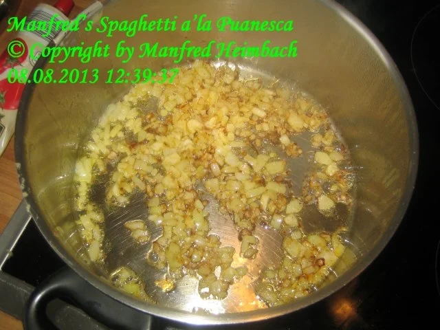 Rezept: Nudeln – Manfred’s Spaghetti a’la Puttanesca Bild Nr. 6 Nudeln – Manfred’s Spaghetti a’la Puttanesca - Rezept - Bild Nr. 6