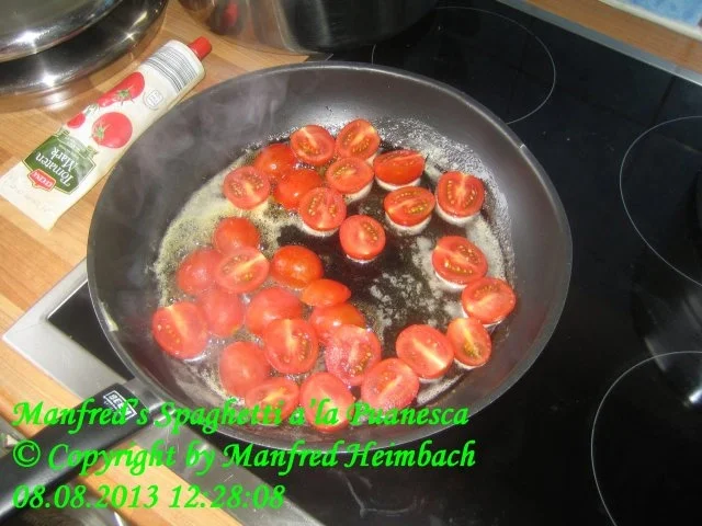 Rezept: Nudeln – Manfred’s Spaghetti a’la Puttanesca Bild Nr. 8 Nudeln – Manfred’s Spaghetti a’la Puttanesca - Rezept - Bild Nr. 8