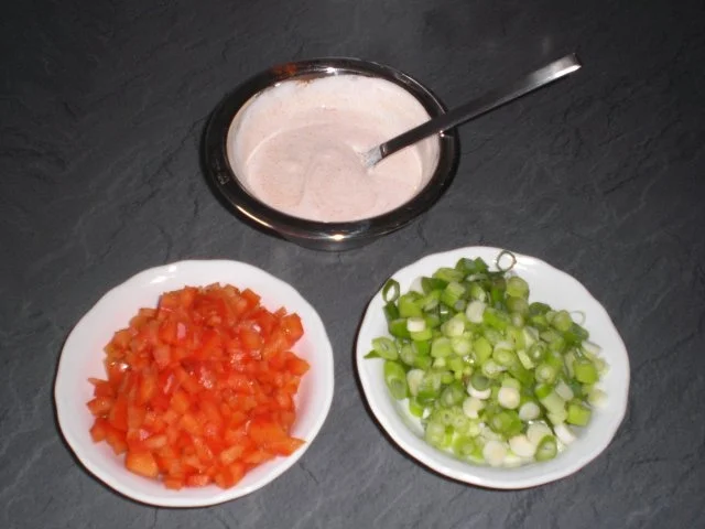 Flammkuchen mit Salami - Rezept - Bild Nr. 3