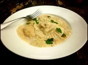 Ravioli mit Zucchini-Steinpilz-Füllung - Rezept