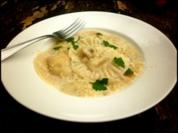 Ravioli mit Zucchini-Steinpilz-Füllung - Rezept