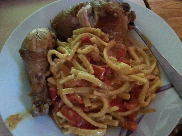 Rezept: Paprikahähnchen Paprikahähnchen - Rezept