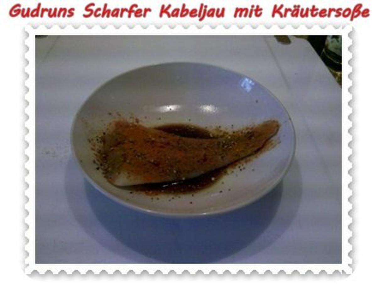 Fisch: Scharfer Kabeljau mit Kräutersoße - Rezept - Bild Nr. 5
