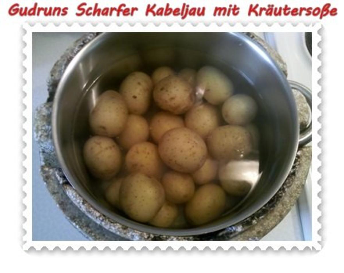 Fisch: Scharfer Kabeljau mit Kräutersoße - Rezept - Bild Nr. 6