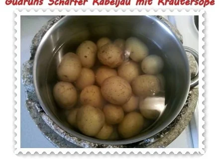 Fisch: Scharfer Kabeljau mit Kräutersoße - Rezept - Bild Nr. 6