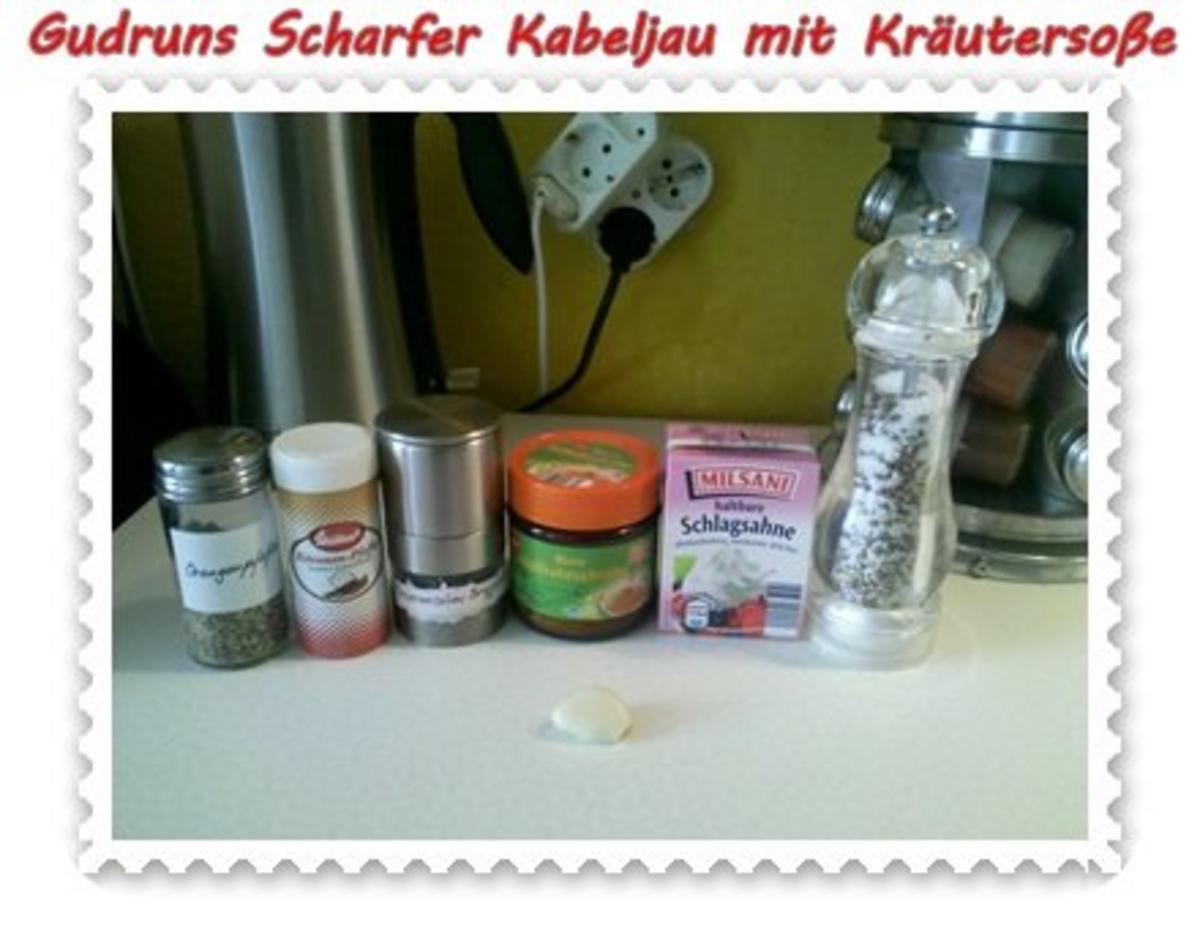 Fisch: Scharfer Kabeljau mit Kräutersoße - Rezept - Bild Nr. 7
