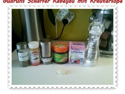Fisch: Scharfer Kabeljau mit Kräutersoße - Rezept - Bild Nr. 7