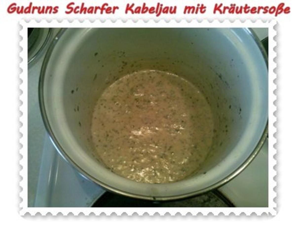 Fisch: Scharfer Kabeljau mit Kräutersoße - Rezept - Bild Nr. 8