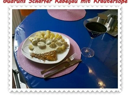 Fisch: Scharfer Kabeljau mit Kräutersoße - Rezept - Bild Nr. 14