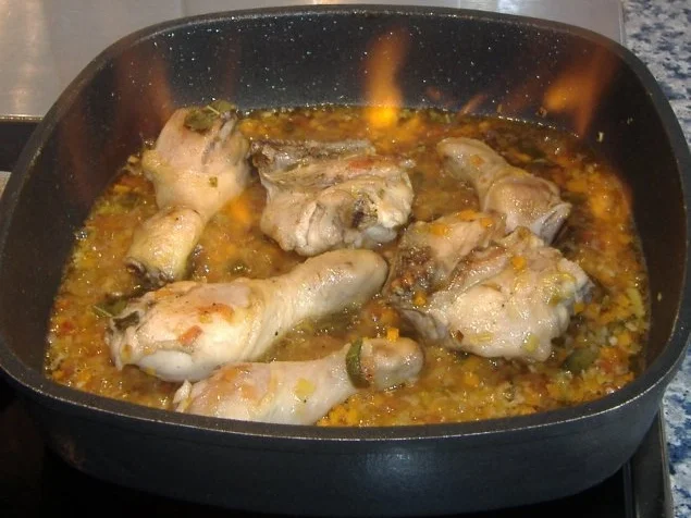 Hühnchen mit Pilzen - Rezept - Bild Nr. 6