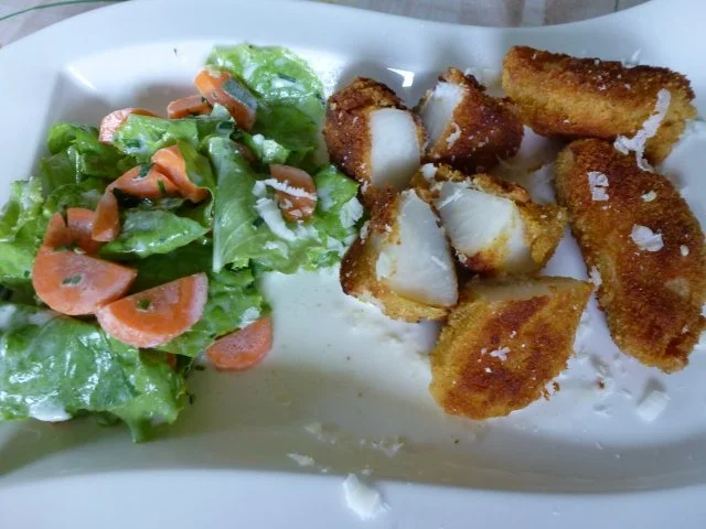 Rezept: Würzige panierte Kohlrabihalbmonde Bild Nr. 2 Würzige panierte Kohlrabihalbmonde - Rezept - Bild Nr. 2