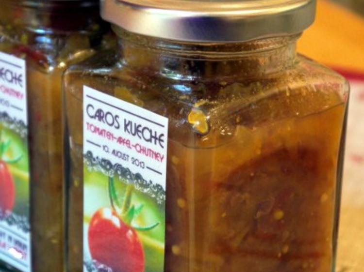 Tomaten Apfel Chutney - einfach - 33 kcal/100g
