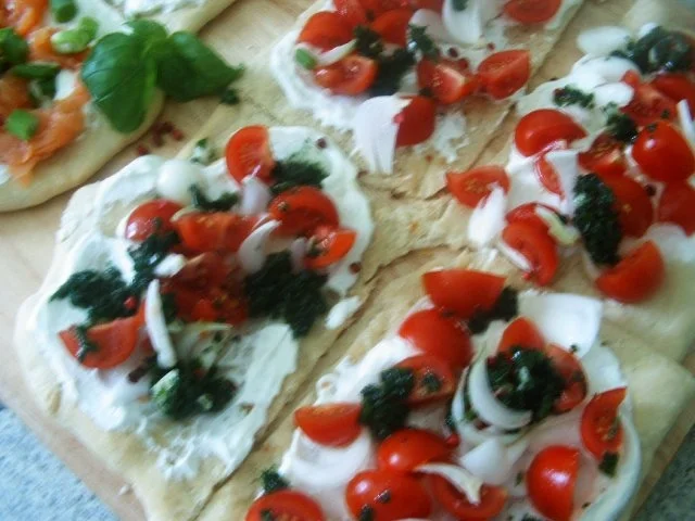 Quark-Fladen in zwei Variationen - Rezept - Bild Nr. 3